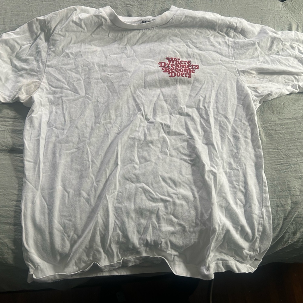 Where dreamers become doers shirt